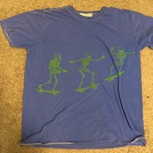 urban outfitters Project social T Skateboards Skeletons Tee